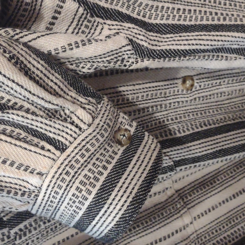 Men's Union bay cotton 70s Western snap button down - Picture 4 of 5